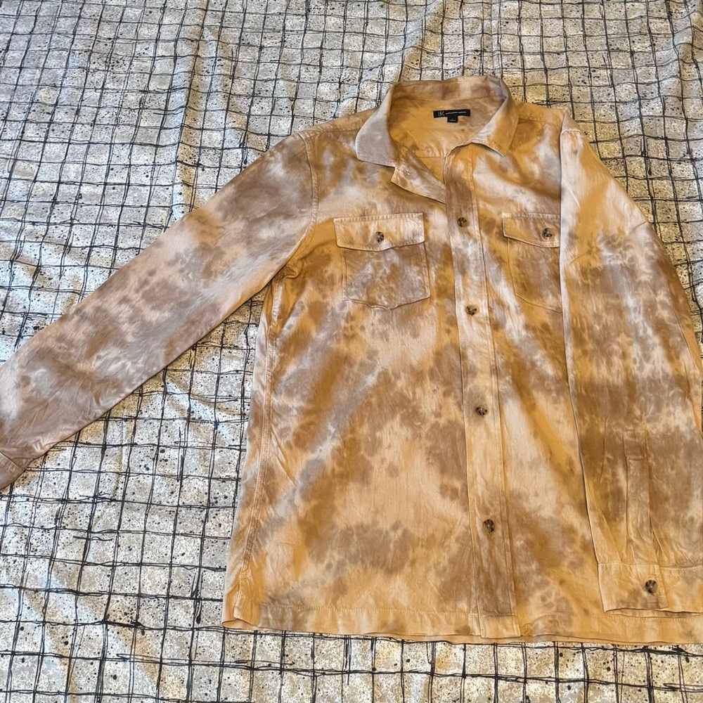 INC International Concepts Beige Shirt